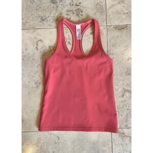 Ivivva girls KeepUrCool red racerback tank, size 12
